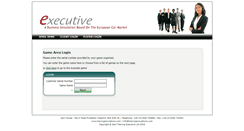 Desktop Screenshot of executive.trainingsimulations.co.uk